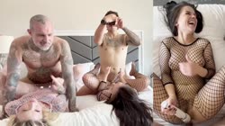 Irisxjase, Kitt Jones - Hot Tattooed Foursome